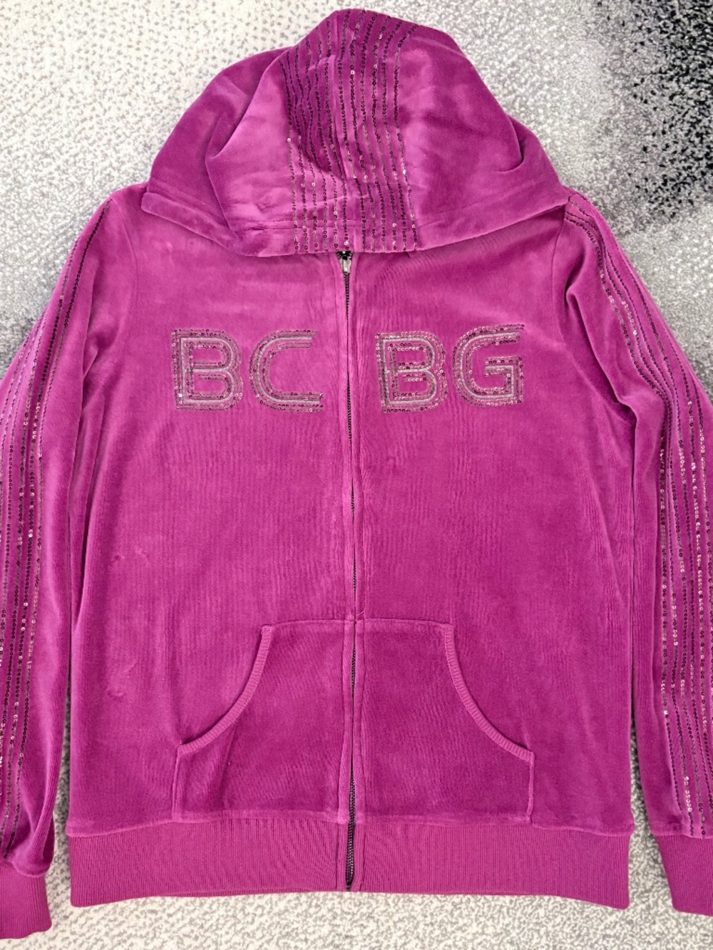 BCBG Velour Track Suit